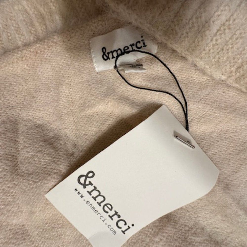 &Merci Ivory Open Cardigan 4139 NWT Boutique - Picture 8 of 8